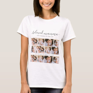 T-shirt Mignonne Mamma Maman Maman Fête des mères Collage
