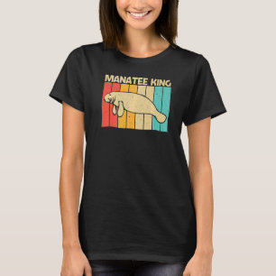 T-shirt Mignonne Manate Pour Hommes Garçons Vache De Mer D
