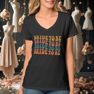 T-shirt Mignonne mariée mariage pour être de l'art du mot