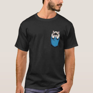 T-shirt Mignonne Mère de Chat Amateur de Chat Ragdoll de P