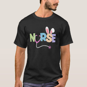 T-shirt Mignonne Nourriture De Pâques Bunny Oreilles Joyeu