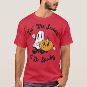 T-shirt Mignonne saison d'Halloween Citrouille Éffrayant G