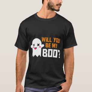 T-shirt Mignonne Seras-Tu Mon Halloween Fantôme De Boo ! P