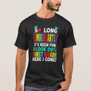 T-shirt Mignonne Si Longue Maternelle Regarde En Première