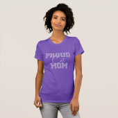 T-shirt Mignonne simple design chat maman (Devant entier)