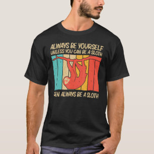 T-shirt Mignonne Sloth Pour Hommes Femmes Géantes Sloth Sl