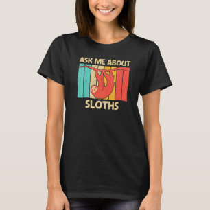 T-shirt Mignonne Sloth Pour Hommes Femmes Géantes Sloth Sl