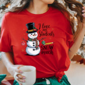 T-shirt Mignonne Snowman