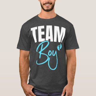 T-shirt Mignonne Team Boy genre révéler la fête Idée pour 