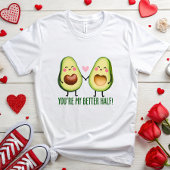 T-shirt Mignonne Tu es mon meilleur demi-couple d'Avocado