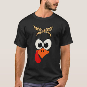 T-shirt Mignonne Turquie face à l'action de grâces Je suis