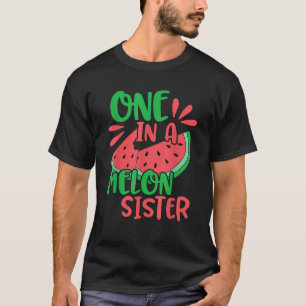 T-shirt Mignonne Une Pastèque Soeur Pastèque