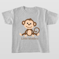 mignonne unisex enfants petit singe ajouter le tex