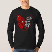 T-shirt Mignonne Valentine S Day Femmes Filles Christian B (Devant)