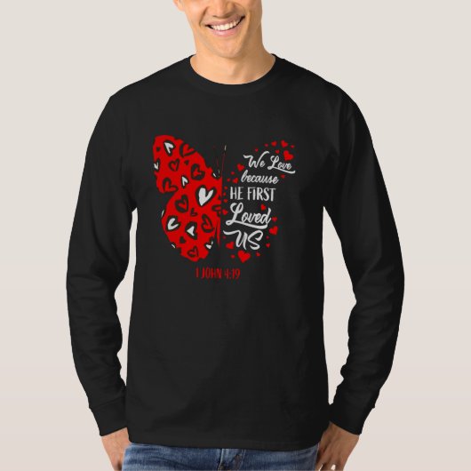 T-shirt Mignonne Valentine S Day Femmes Filles Christian B (Devant)