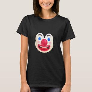 T-shirt Mignonne Visage Clown déguisé Costume bizarre drôl