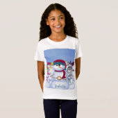 T-Shirt Mignonnes et somnolentes (Devant entier)