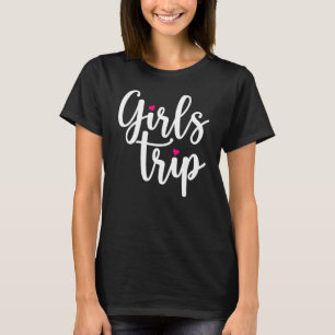 T-shirt Mignonnes Filles Voyage Correspondant Getaway Vaca