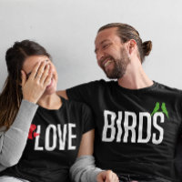 Mignonnes Inséparables Couple Correspondant, Nouve