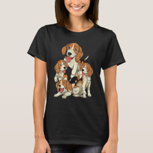 T-shirt Mignons Beagles Chien Animal Animal de compagnie P