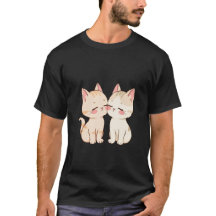 Mignons Chatons Se Touchant Les Joues Amour Douce