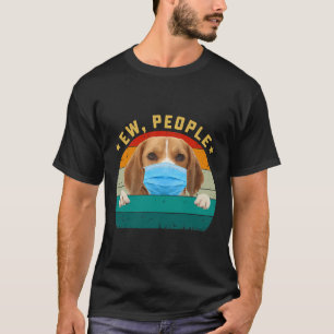 T-shirt Mignons Chien Beagle Chien Ow Chien Portant