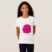 T-Shirt Mignons oiseaux pour enfants (Devant entier)