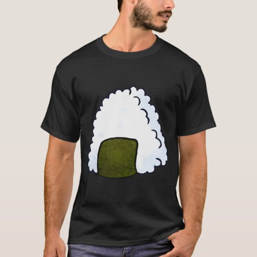 T-shirt mignons onigiri (Devant)