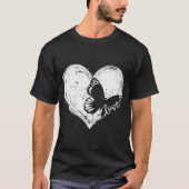 T-shirt Mignons papillons Monarques Amateurs Entomologiste (Devant)