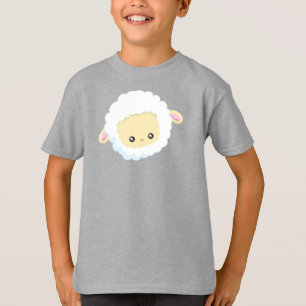 T-shirt Mignons, Petits moutons, Moutons bébés, Moutons bl