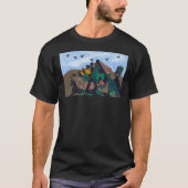 T-shirt Migration Series, Panel 3 Jacob Lawrence Classi (Devant)