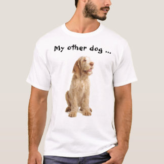 T-shirt - "Mijn andere hond is ook een Spinone!"