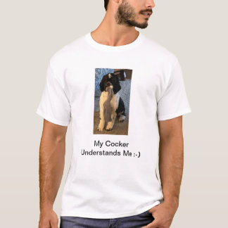 T-shirt - Mijn Cocker begrijpt me