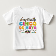 T-shirt-Mijn eerste Cinco de Mayo-baby