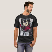 T-shirt Mikasa Ackerman (Devant entier)