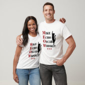 T-shirt Mike Echo Oscar Whiskey MEOW Cat (Unisexe)