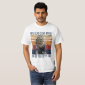 T-shirt Mike Echo Oscar Whisky Comment Copier Pilote Kitty (Devant entier)