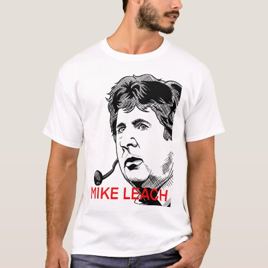 T-shirt Mike leach dessin (Devant)