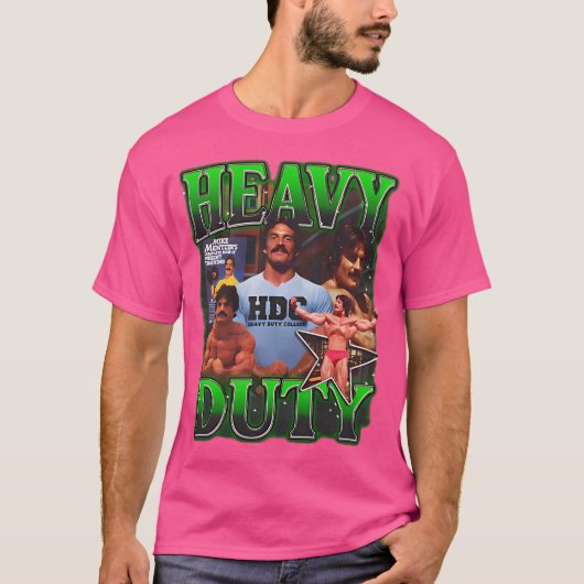 T-shirt Mike Mentzer, lourd devoir (Devant)
