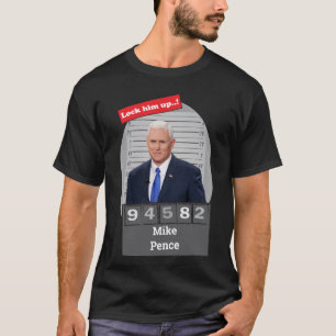 T-shirt MIKE PENCE 🤣 Drôle Mugshot Novelty Localisez-Le