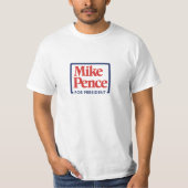 T-shirt Mike Pence pour le président 2024 (Devant)