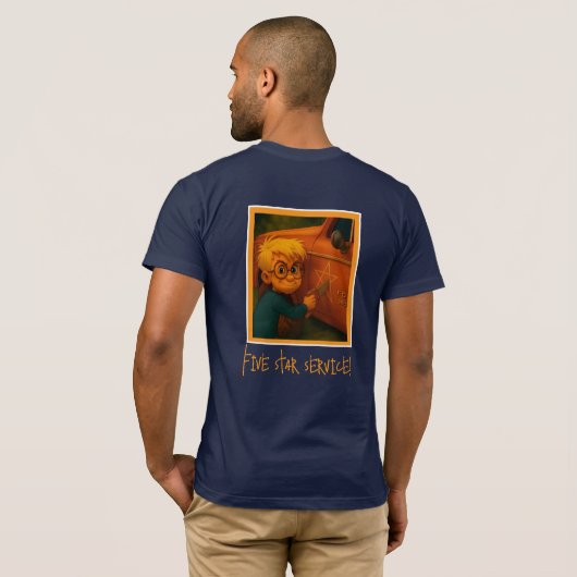 T-shirt Mike’s Autobody (Dos entier)