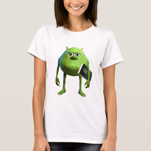 T-shirt Mike Wazowski con Biblia (Devant)