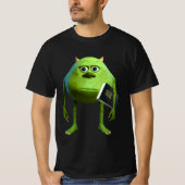 T-shirt Mike Wazowski con Biblia - Económica (Devant)