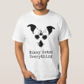 T-shirt Mikey déteste tout (Devant)