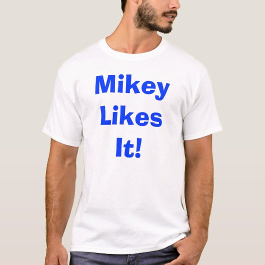 T-shirt Mikey l'aime ! (Devant)