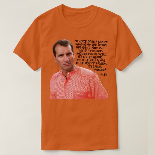 T-shirt Mikitas Manager Glen Heroic (Design devant)