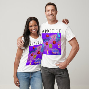 T-shirt Mikitiez crâne rouge pomme toxique vegan été 