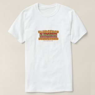 T-shirt Mikitiez espace poupée crâne burger chips frite