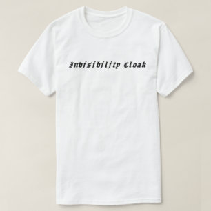 T-shirt Mikitiez invisibilité flou fumée magique